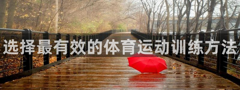 选择最有效的体育运动训练方法