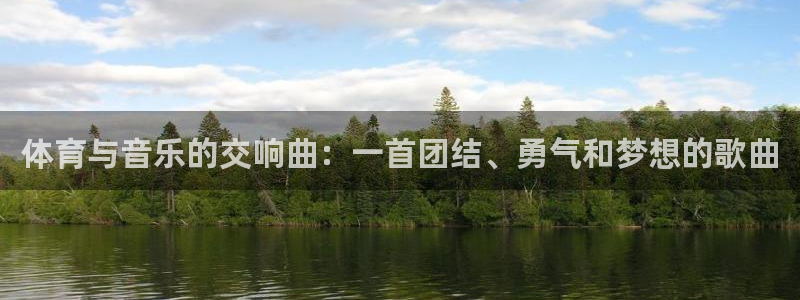 体育与音乐的交响曲：一首团结、勇气和梦想的歌曲
